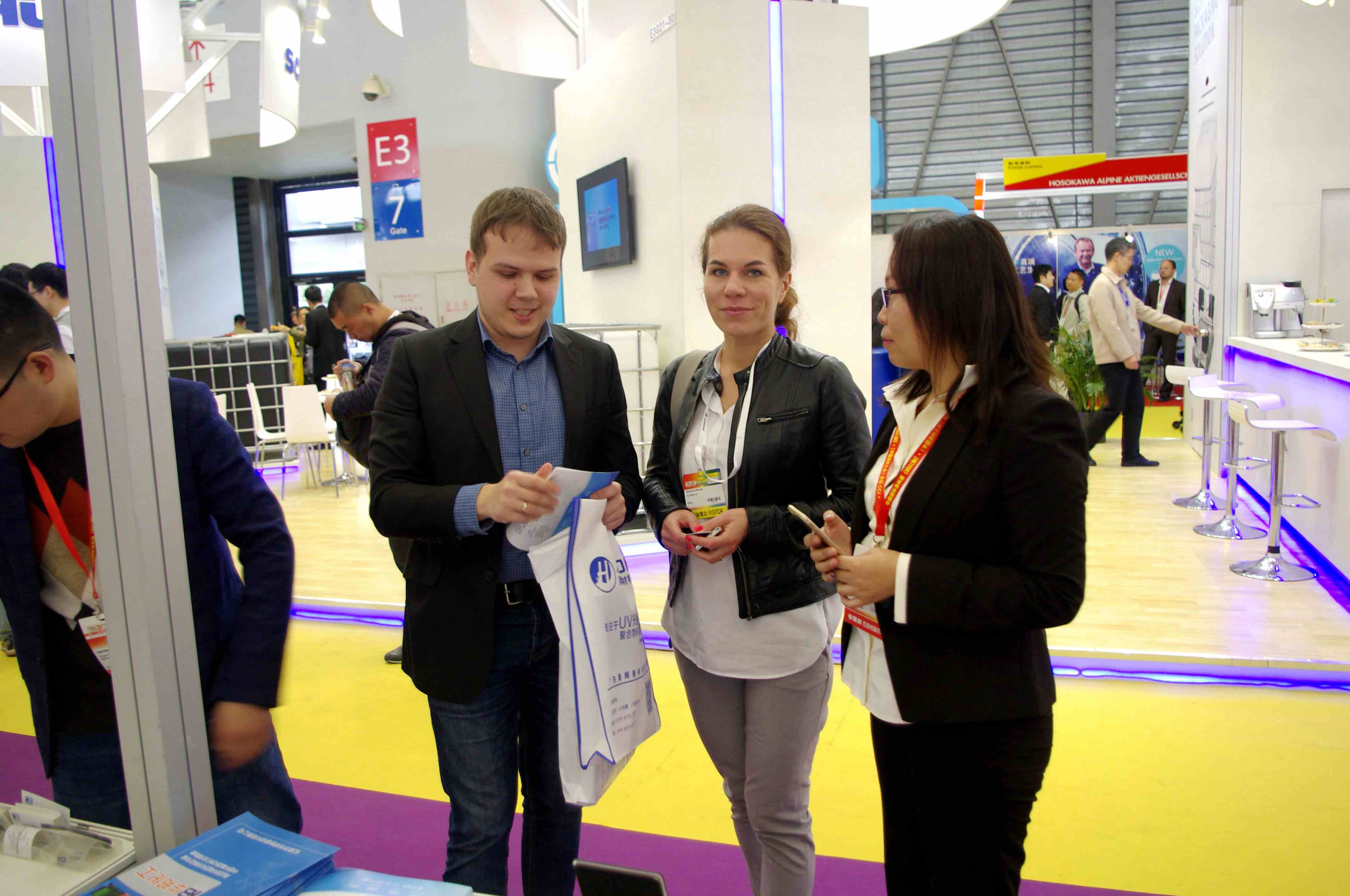 華邦化工完美亮相第二十二屆上海涂料展